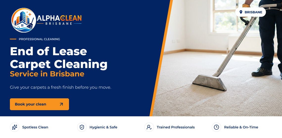 End of Lease Carpet Cleaning Services Brisbane