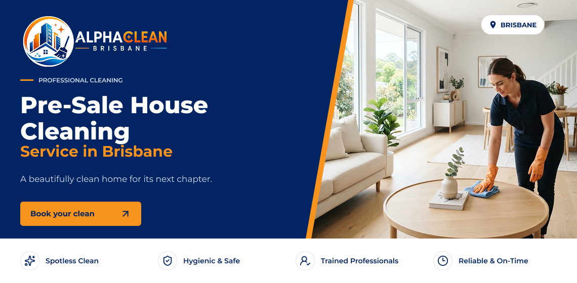 Pre-Sale House Cleaning Services Brisbane